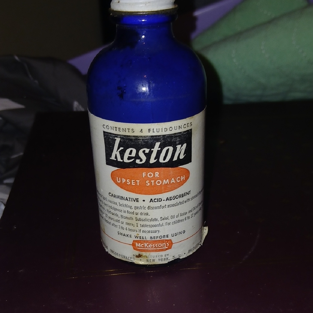 Keston Upset Stomach Relief - Blue Bottle